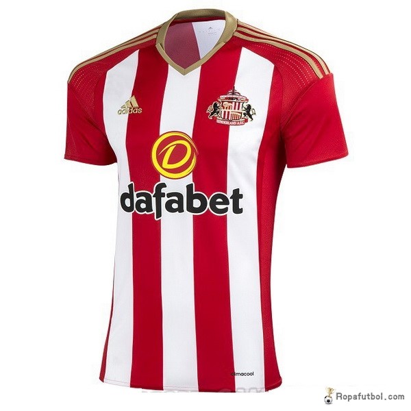 Camiseta Sunderland Replica Primera Ropa 2016/17 Rojo